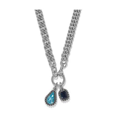 Twinkle Luxe Charm Link Necklace