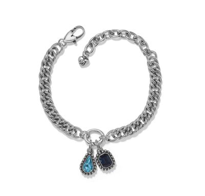 Twinkle Luxe Charm Link Bracelet