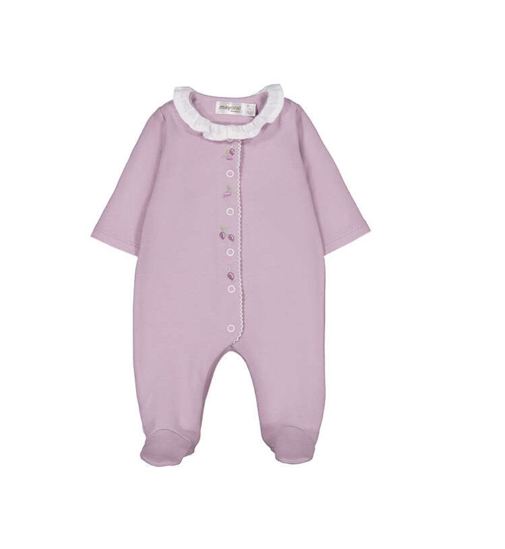 Mauve Romper, Size: 0-1