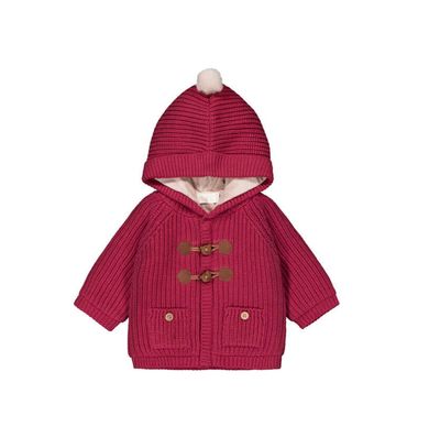 Plum Knit Cardigan