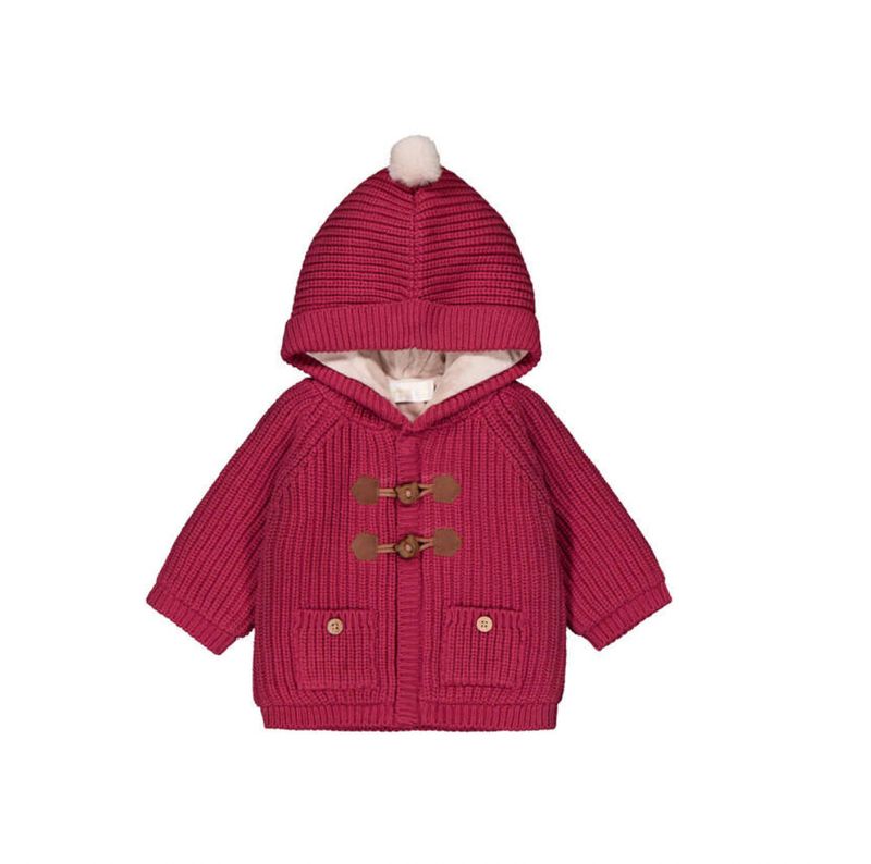 Plum Knit Cardigan