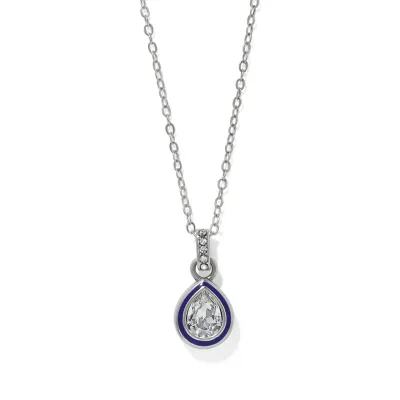 Halo Gemma Petite Teardrop Necklace