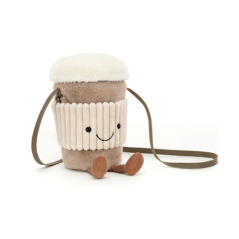 Amuseables Perkle Coffee Shoulder Bag