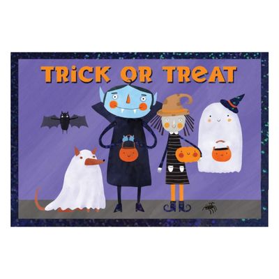 Costume Kids Halloween Card