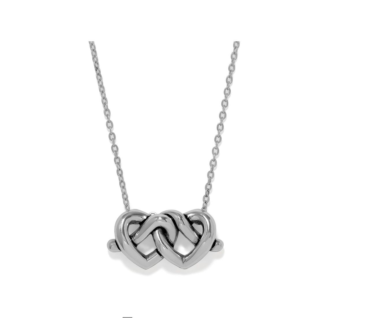 Interlok Linked Hearts Necklace