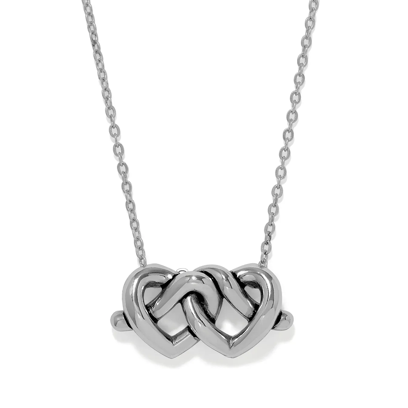 Interlok Linked Hearts Necklace