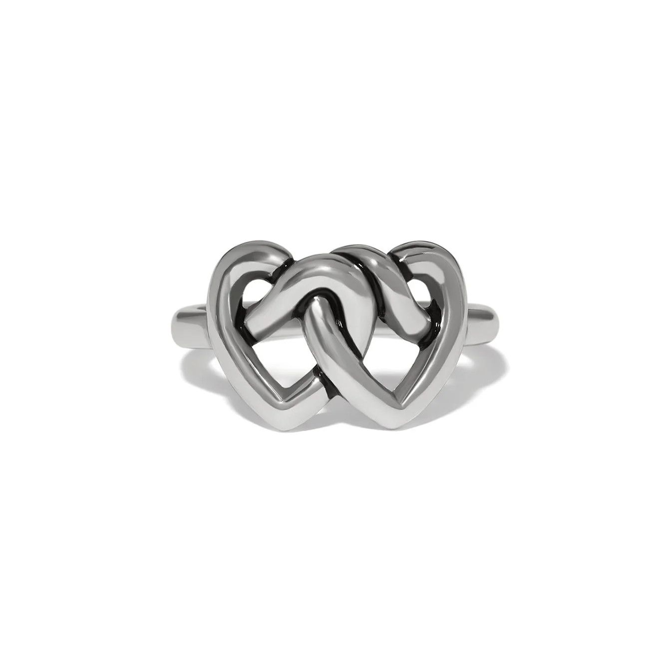 Interlok Linked Hearts Ring