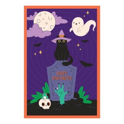 Halloween Zombie Hand Card