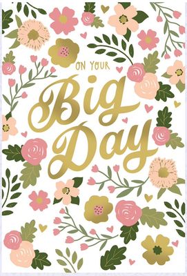 Wedding Big Day Card