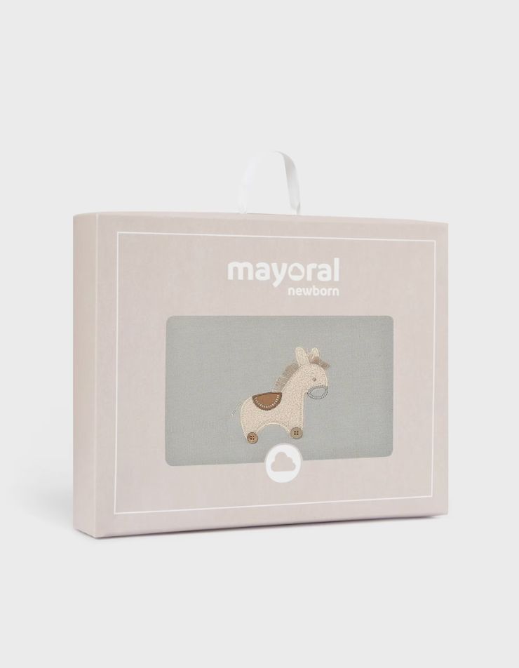 Niebla Fog Pony Blanket With Fur Lining