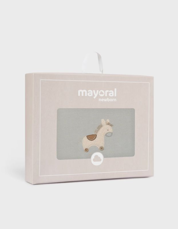 Niebla Fog Pony Blanket With Fur Lining