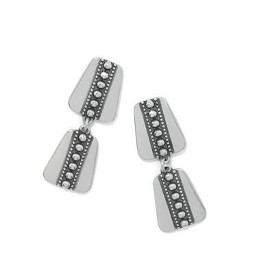Pretty Tough Geo Post Drop Earrings