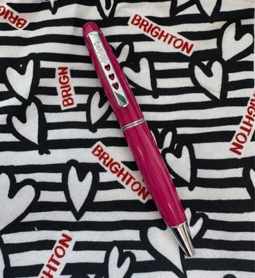 Pink Pen Pal Brighton Charm Pen