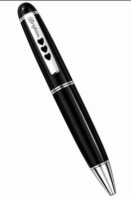 Black Pen Pal Brighton Charm Pen