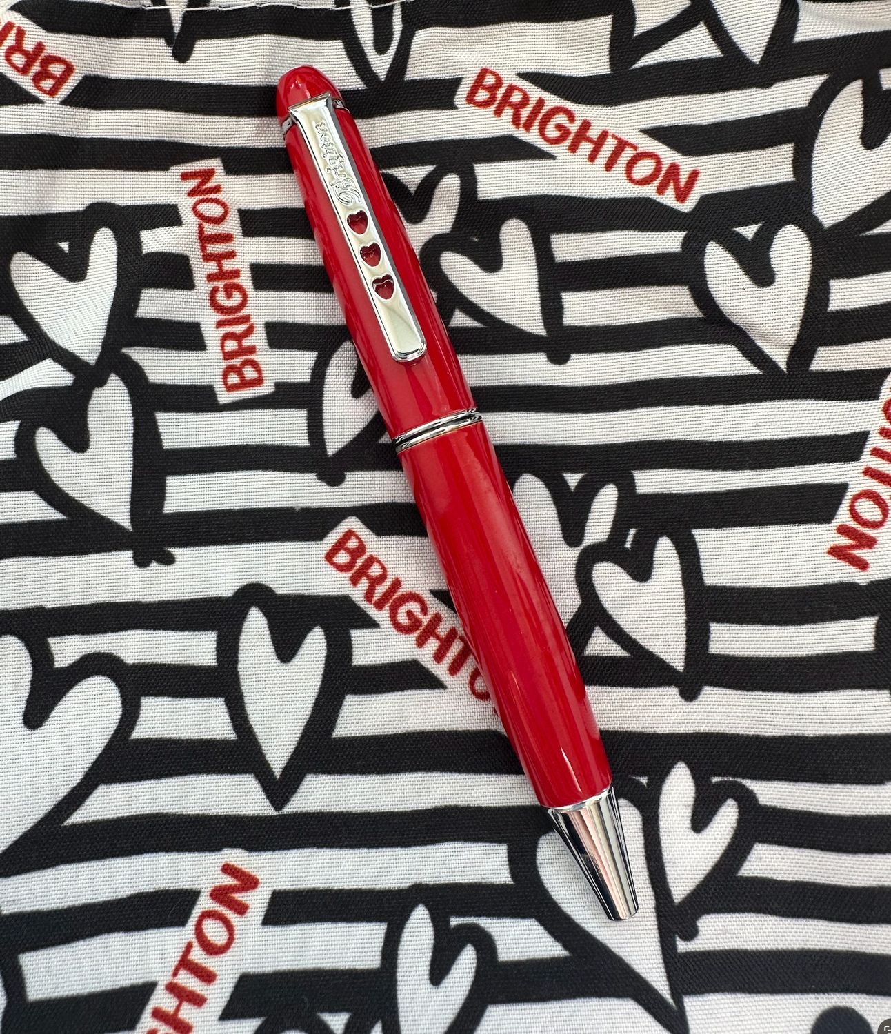 Red Pen Pal Brighton Charm Pen