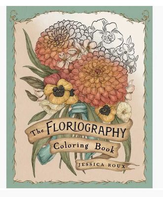 Floriography Coloring Book