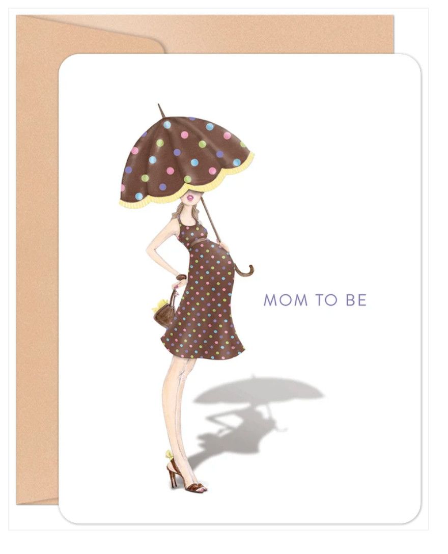 Mom To Be New Baby Card