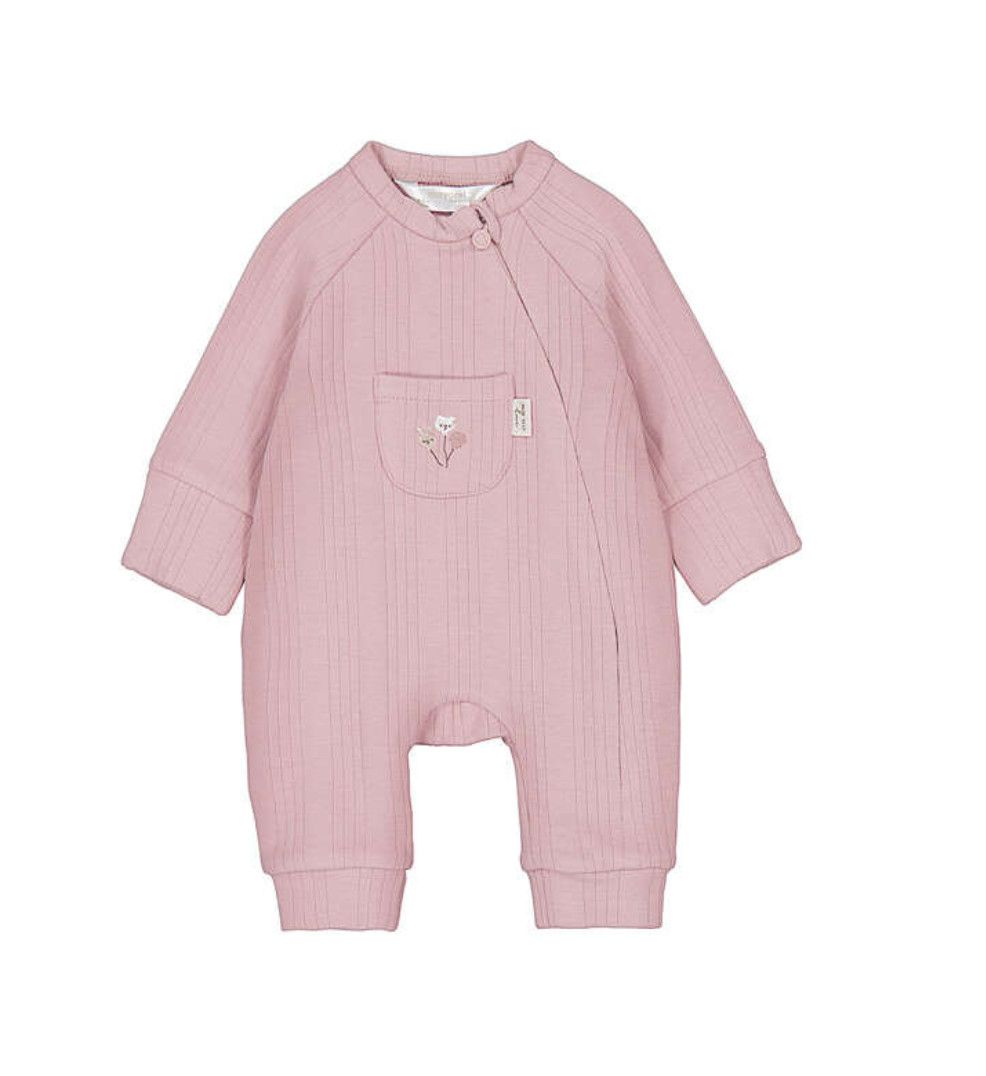 Baby Rose Pink Romper, Size: 0-1