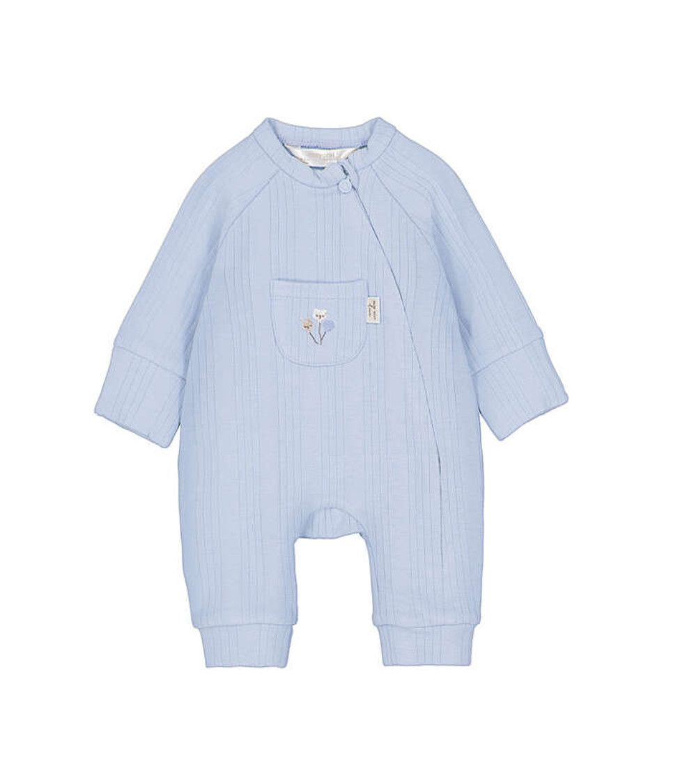 Sky Blue Romper, Size: 0-1