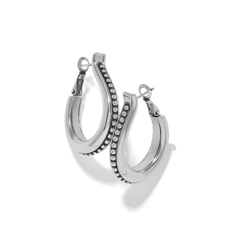 Pretty Tough Arch Bold Hoop Earrings
