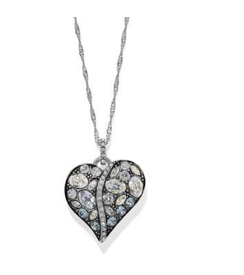 Trust Your Journey Heart Necklace