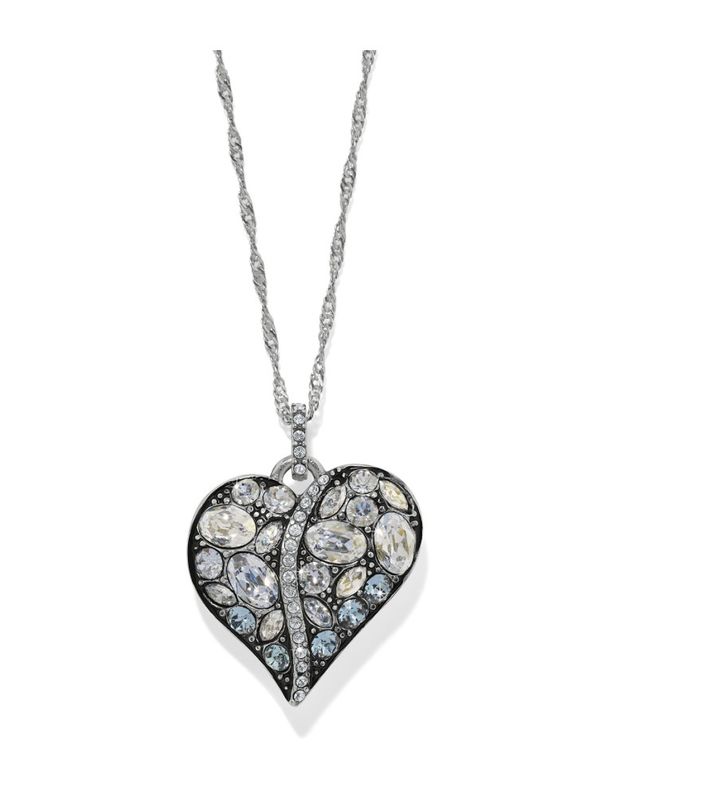 Trust Your Journey Heart Necklace