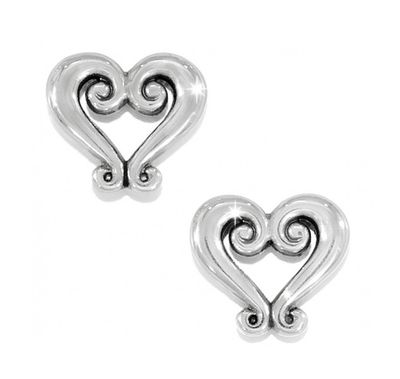 Genoa Heart Mini Post Earrings