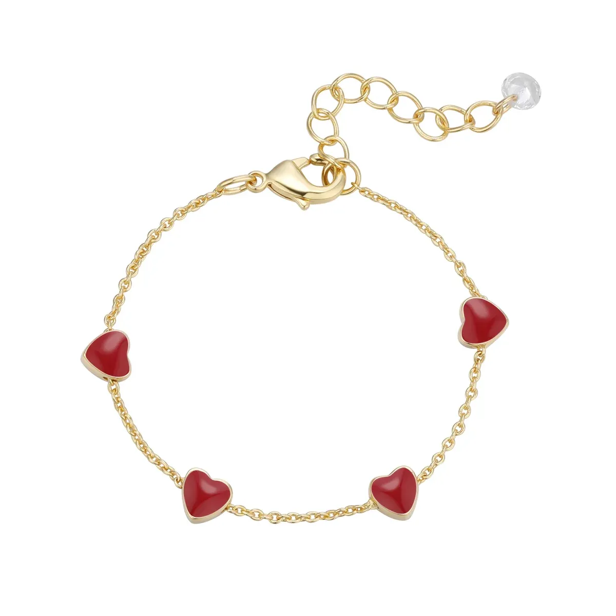 Red Heart Bracelet - Baby
