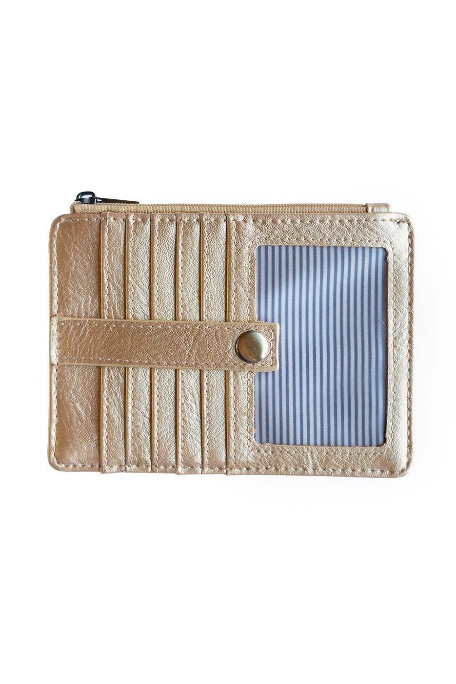 Metallic Golden Hour New Penny Mini Travel Wallet