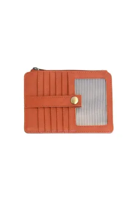 Fire Orange New Penny Mini Travel Wallet