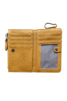 Dijoin Bobbie Bifold Wallet with Carabiner