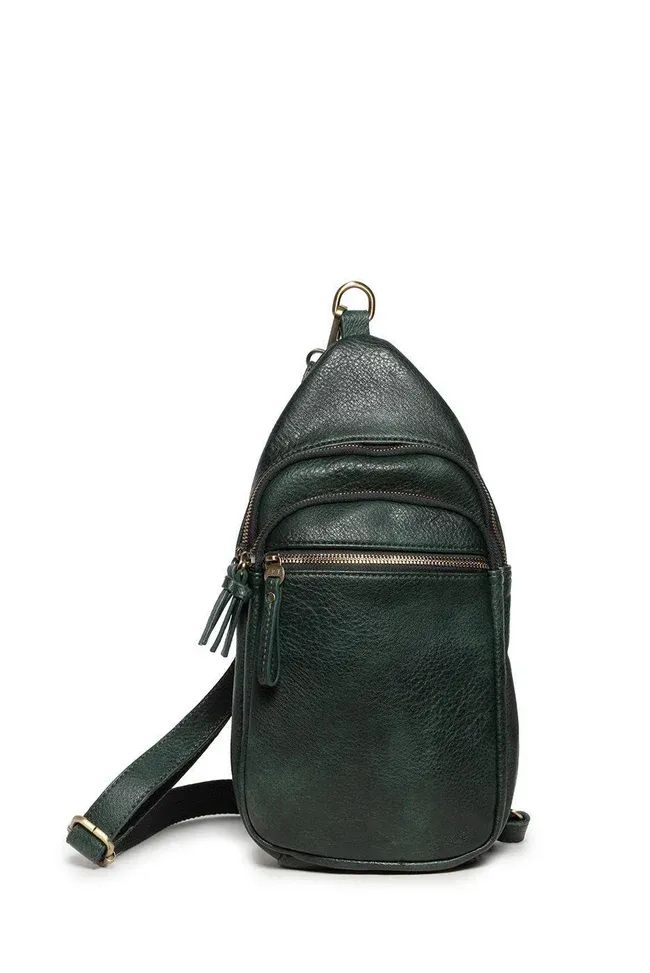 Evergreen Jas Medium Sling Crossbody