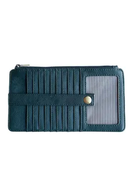 Classic Teal New Kara Mini Wallet
