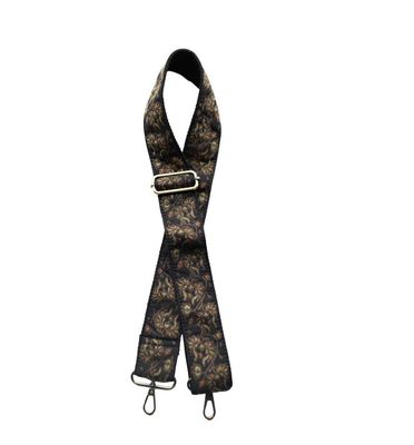 Leafy Vines Guitar Strap