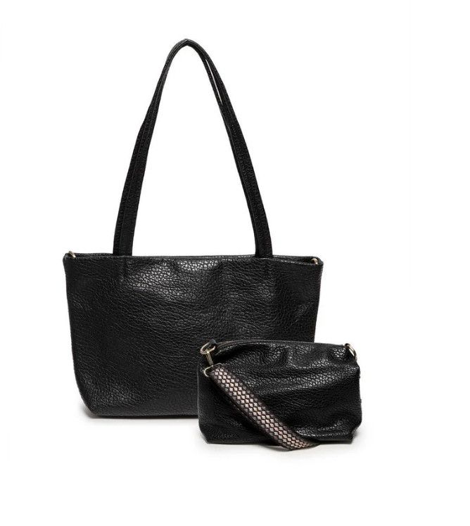 Black Sawyer 2 in 1 Tote with Guitar Strap