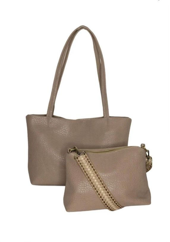 Smokey Taupe Sawyer 2 in 1 Tote with Guitar Strap