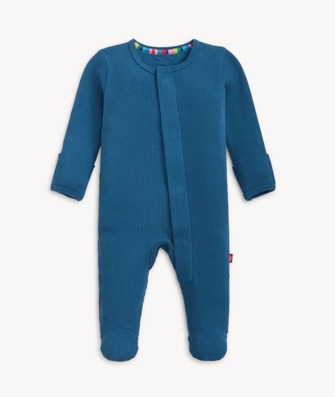 Dark Blue Waffle Magnetic Footie