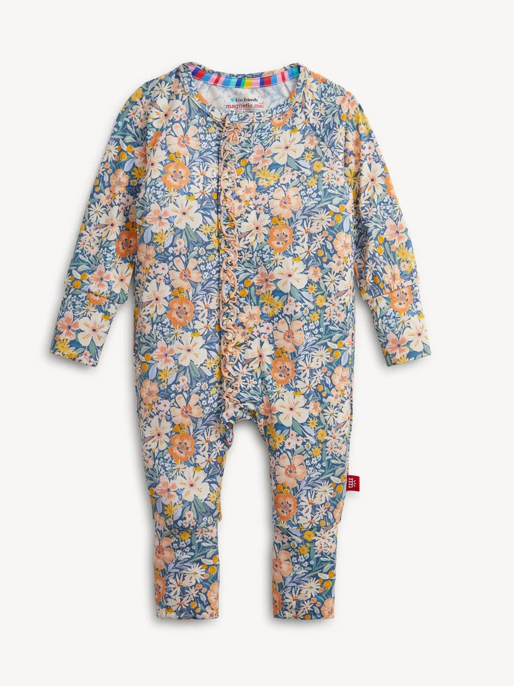 Flora Modal Magnetic Convertible Coverall, Size: 0-3m