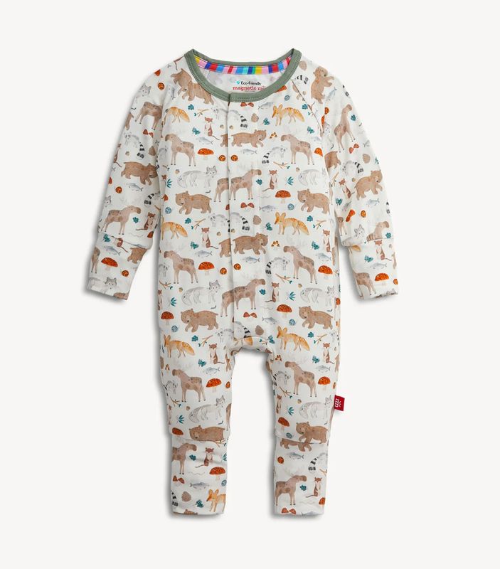 Wonderful Wildlife Modal Magnetic Convertible Coverall