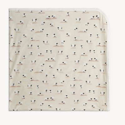 Baa Baa Baby Cream Modal Baby Blanket