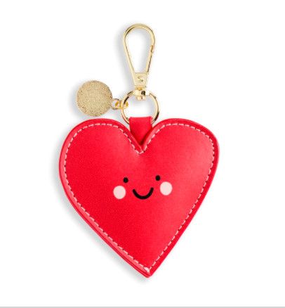 Heart Bag Charm - 4.5in