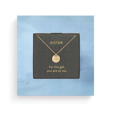 Sister Book And Necklace