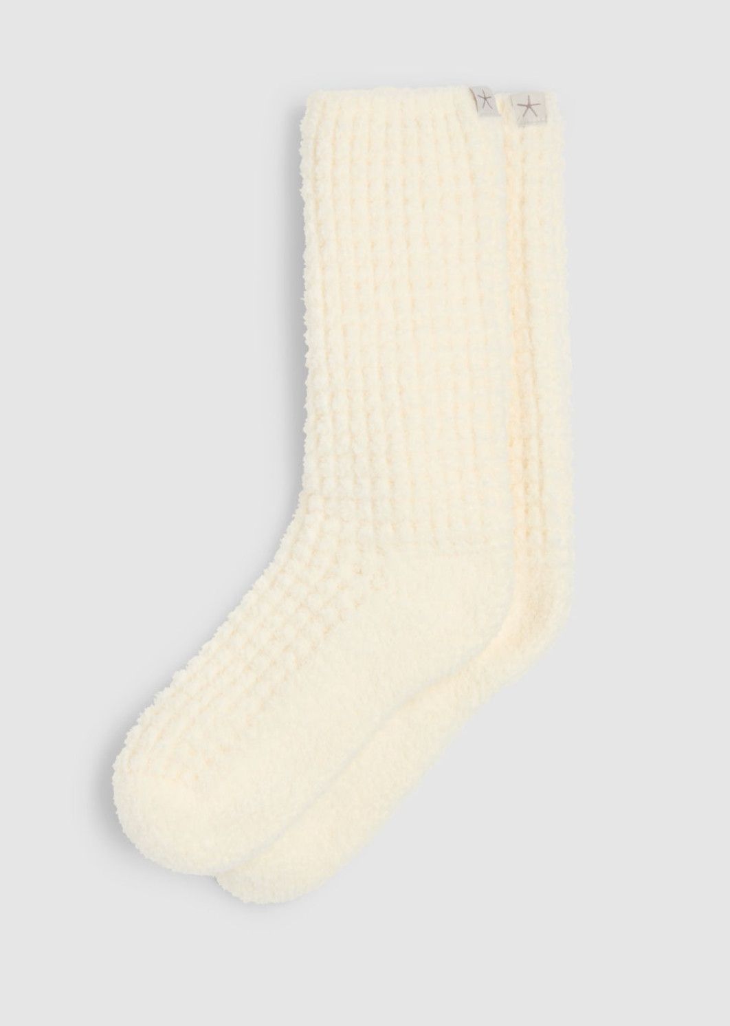 Cozychic Pearl  Waffle Socks