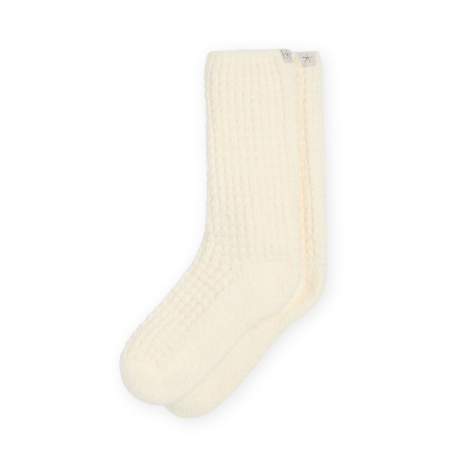 CozyChic® Waffle Socks | Pearl