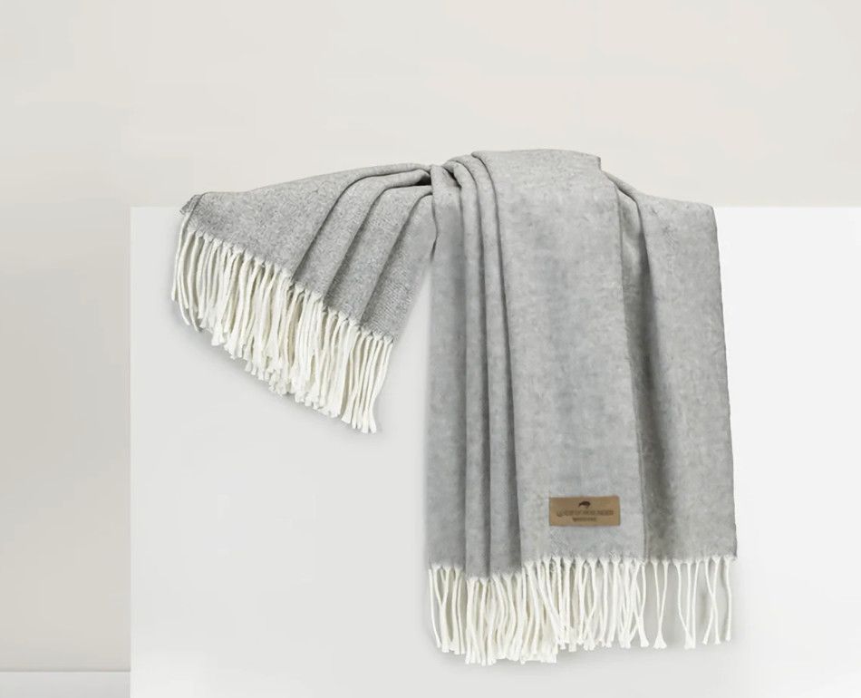 Pebble Italian Herringbone Throw