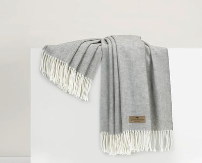 Pebble Italian Herringbone Throw
