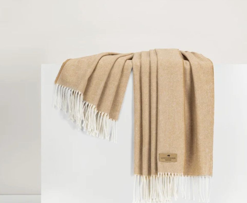 Biscotti Italian Herringbone Throw