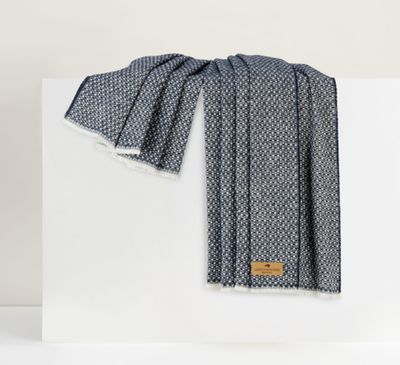 Navy Hudson Valley Throw