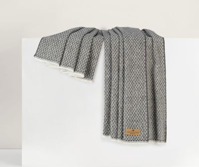 Charcoal Hudson Valley Throw