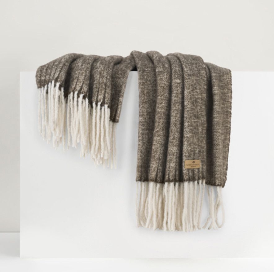 Walnut Andes Throw
